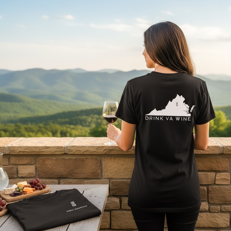 SM Drink VA Wine T-shirt